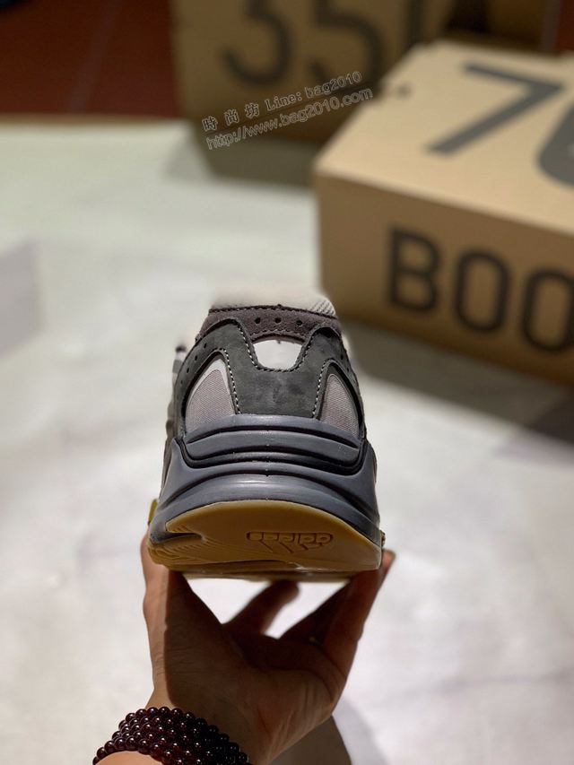Adidas鞋 火山灰 阿迪達斯真標巴斯夫真爆 侃爺椰子700 Adidas椰子鞋 男女同款  hdx13261